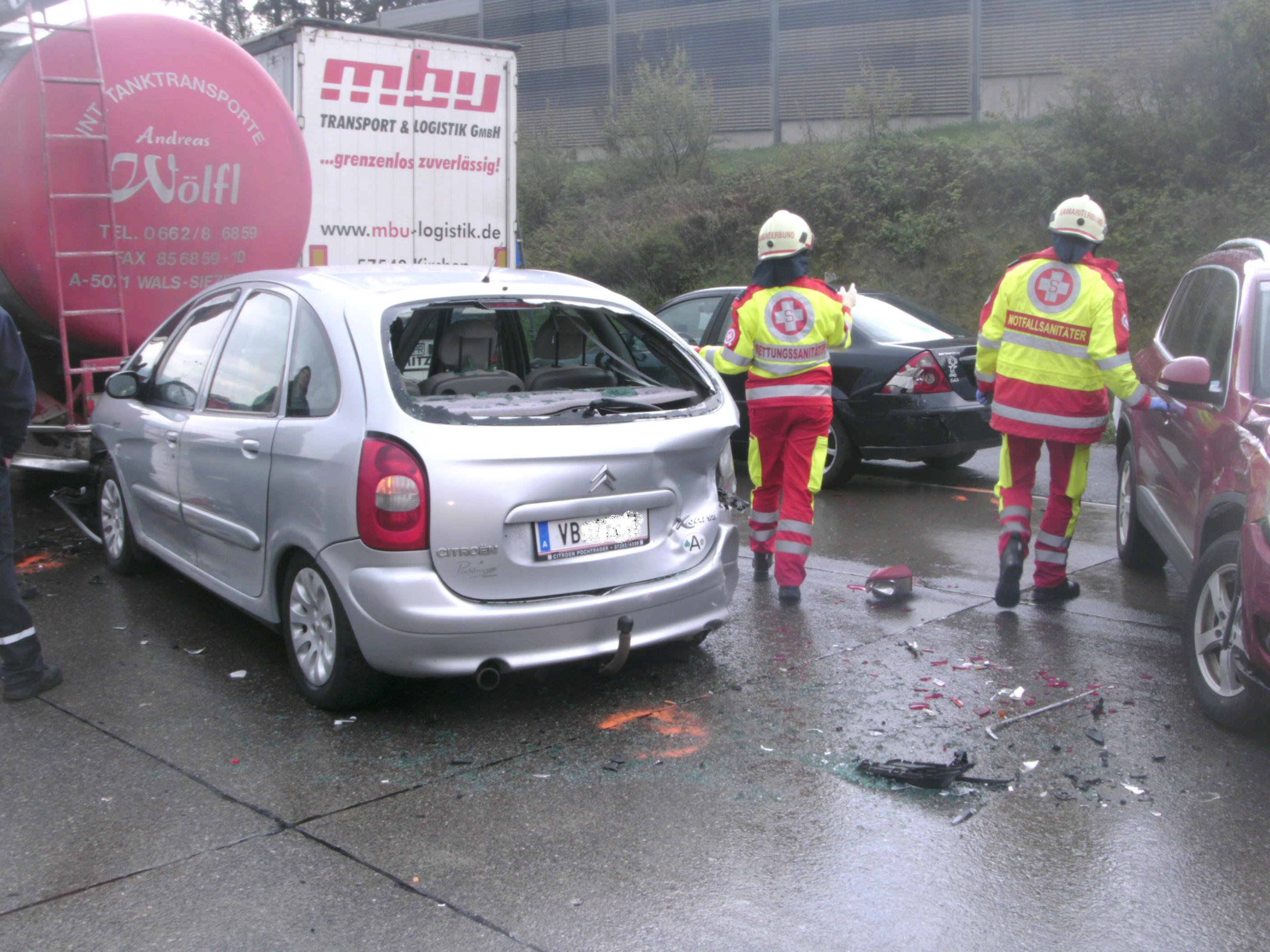 Massenkarambolage Auf Der A1